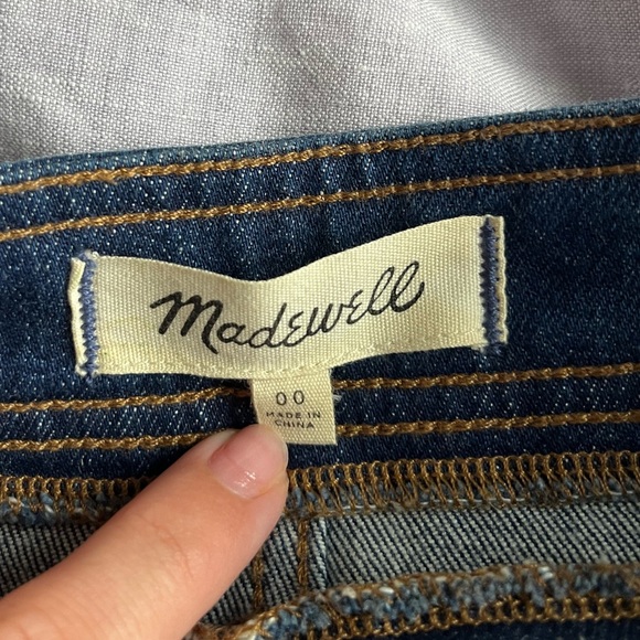 Madewell A-line Denim Skirt - Picture 2 of 3